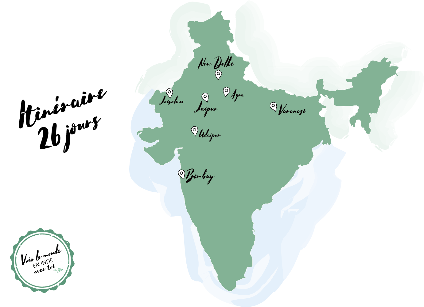 Bilan Inde Itinéraire budget tour du monde